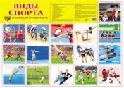 обложка Демонстрационный плакат Виды спорта А-2 от интернет-магазина Книгамир