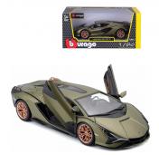 обложка BBurago. Модель "Lamborghini Sian FKP 37" 1:24 зеленая арт.18-21099 от интернет-магазина Книгамир