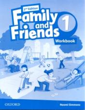 обложка Family and Friends (2nd) 1 Workbook от интернет-магазина Книгамир