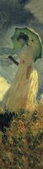 обложка Закладка с резинкой. Клод Моне. Женщина с зонтиком (Арте) от интернет-магазина Книгамир