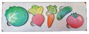 обложка Пазл-рамка для малышей "Овощи" арт.7925 (дерево) 29,5х10,5 /80 от интернет-магазина Книгамир