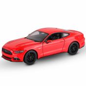 обложка Welly. Машинка 1:24 "Ford Mustang GT 2015", красный арт.24062W от интернет-магазина Книгамир